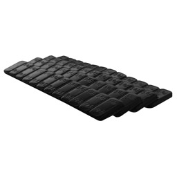 1/2 oz Wheel Weights Black