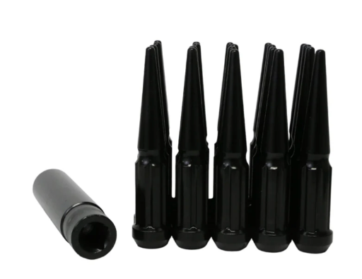 Spike Lug Nuts 12x1.5 Black
