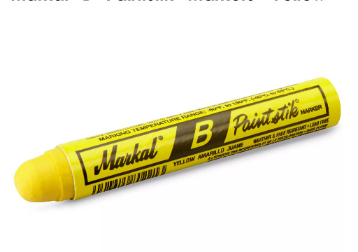 Markal Paint yellow Marker