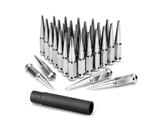 Spike Lug Nuts 12x1.5 Chrome