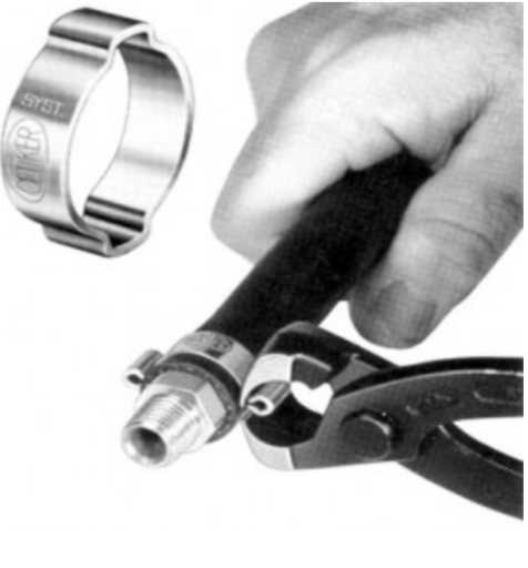 Clamp hose 2 ear Oetiker 5/8"