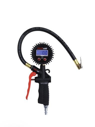 Digital Pistol Grip Inflator Gauge